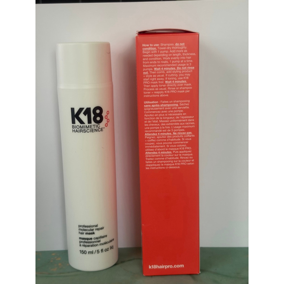 Women's K18 Hair Treatment & Mask One Size White Red - Picture 2 of 6